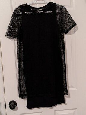 Divided by H&M mesh overlay t-shirt dress size 10